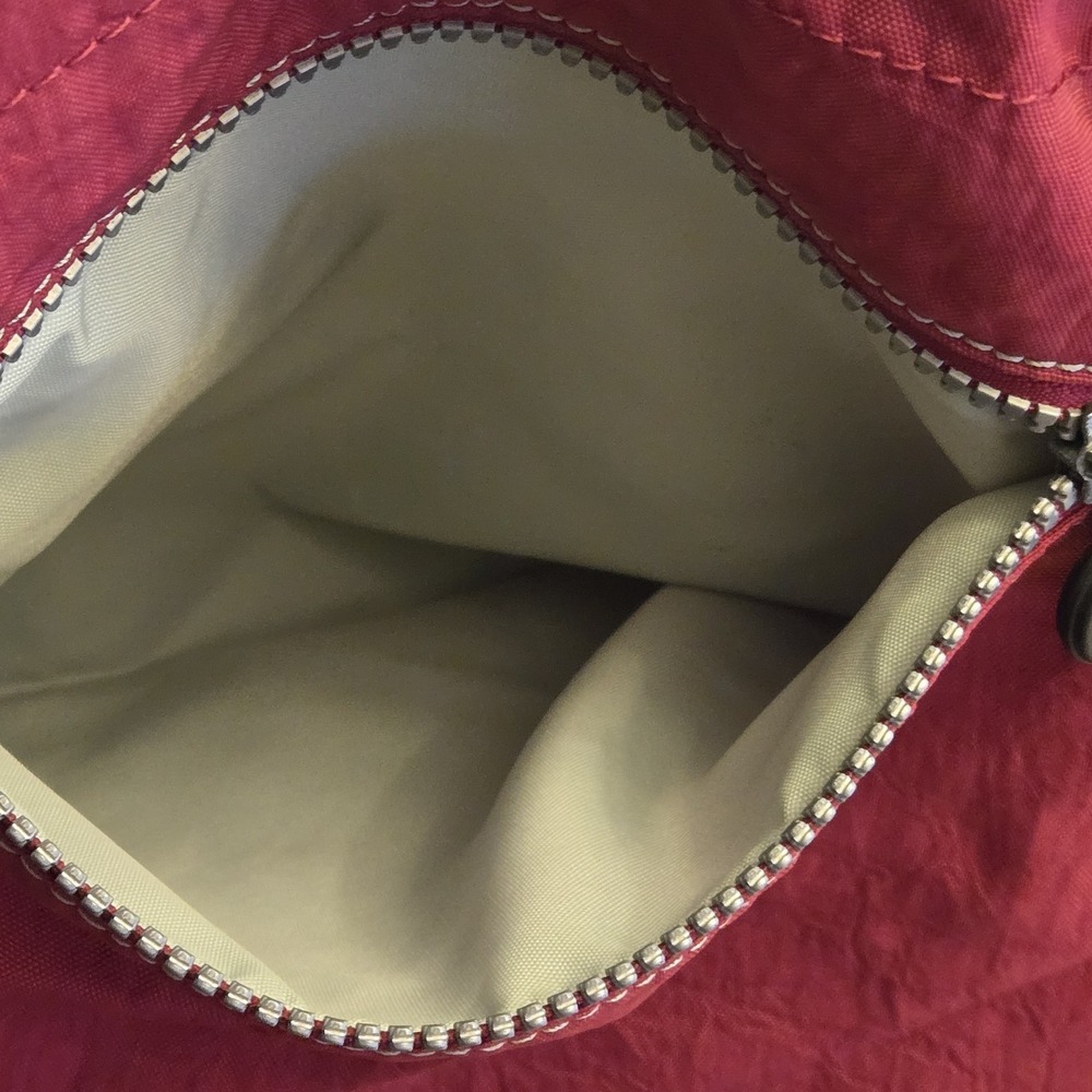 Kipling Digigo TM4889 Burgundy/ Pink Laptop Messenger Bag Crossbody Luggage READ - Picture 11 of 14